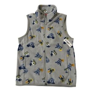 NWT Disney Mickey Mouse & Friends Fleece Vest Boys S 6-7 Amazon Essentials